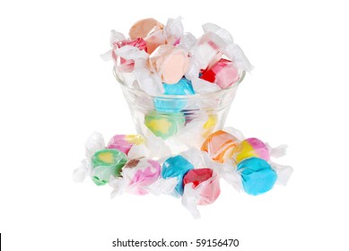 Salt Water Taffy In A Bowl