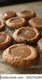 Salted Caramel Cookies. Baking. Cooking