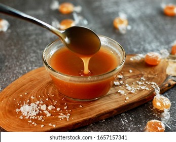 Salted Caramel Sauce, Sweet Homemade Caramel Sauce