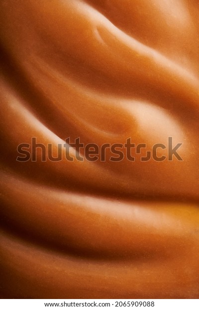 salted caramel texture top\
view