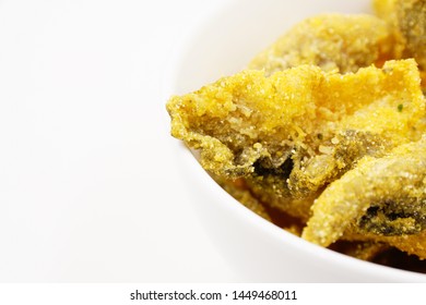 Salted Egg Fish Skin Snack
