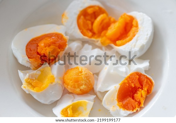 Salted egg and Salted Egg Yolk

