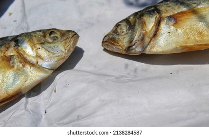 Salted Fish That Is Dried In The Sun To Make It Last Longer