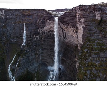 The Salto Del Nervión Is The Highest Waterfall In All Of Spain. An Incredible Place Especially In Winter With Snow