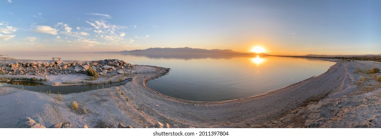 Salton Sea during the sizzling summer