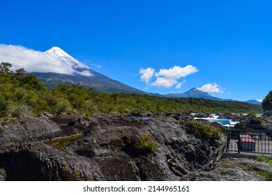 The Saltos Del Río Petrohué Are Waterfalls Located A Short Distance Downstream From Lake Todos Los Santos. They Are Located Within The Vicente Pérez Rosales National Park Near The Route To Petrohué.