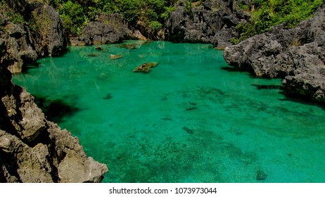 Saltwater Lagoon In Iloilo, Philippines