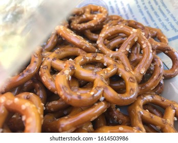 Salty Pretzels In A Bag