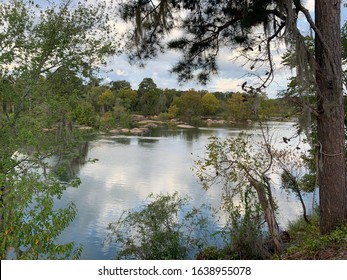 Saluda River Columbia SC. Sky Reflection