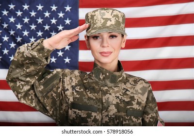 3,275 Female Soldier Salute Images, Stock Photos & Vectors | Shutterstock