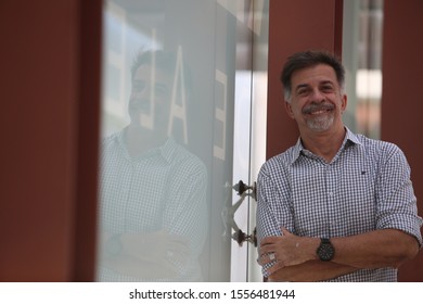 SALVADOR, BAHIA / BRAZIL - October 11, 2017: Fernando Guerreiro, Theatrical Director, Is Seen At The Gregório De Matos Theater In Salvador (BA). (SHUTTERSTOCK / Joa Souza). 