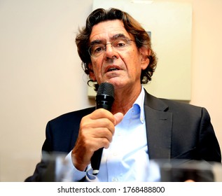 Salvador, Bahia / Brazil - September 15, 2015: Luc Ferry, Philosopher, Defender Of Secular Humanism Is Seen During An Event In The City Of Salvador.