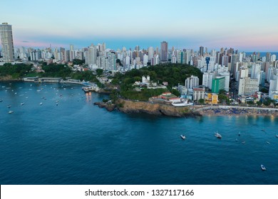 Salvador Bahia Skyline By Yacht Club Stock Photo (Edit Now) 1327117166 ...