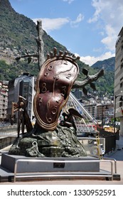 Salvador Dali Watches In Andora, In July 2018