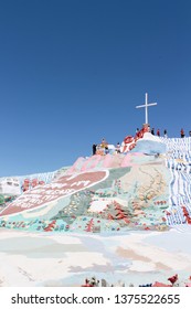 Salvation Mountain Art In Slab City