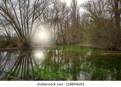 Salzaquelle Is An Important Karst Spring In Germany