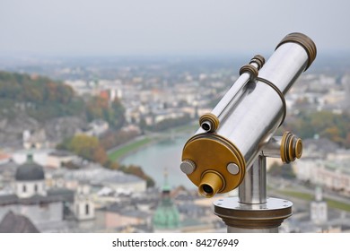 Salzburg In Autumn Day, Austria