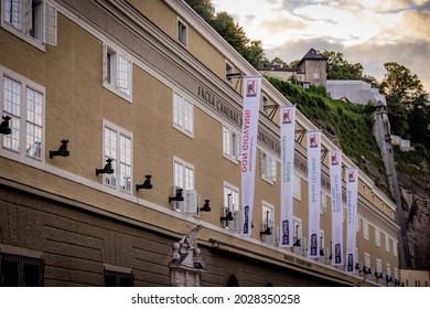 The Salzburg Festival Is A Prominent Festival Of Music In The Old Town - SALZBURG, AUSTRIA - AUGUST 3, 2021