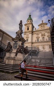 Salzburg Music Festival At The Cathedral - SALZBURG, AUSTRIA - AUGUST 3, 2021