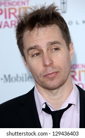 Sam Rockwell At The 2013 Film Independent Spirit Awards, Private Location, Santa Monica, CA 02-23-13