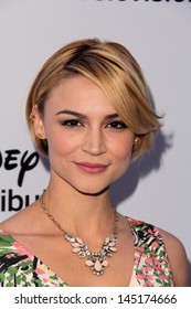 Samaire Armstrong At The Disney Media Networks International Upfronts, Walt Disney Studios, Burbank, CA 05-19-13