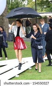 Samantha Barks At London Fashion Week SS14  - Topshop Unique - Arrivals, London. 15/09/2013