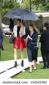 Samantha Barks At London Fashion Week SS14  - Topshop Unique - Arrivals, London. 15/09/2013