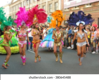 Samba Carnival Blurred Background