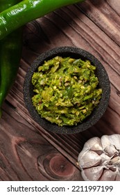 Sambal Ijo Hijau Traditional Green Chilli Paste From Indonesia