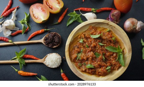 Sambal Terasi Indonesian Traditional Food