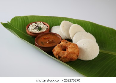 Sambar Idli Or Sambar Idly, Indian Dish,idli Vada 