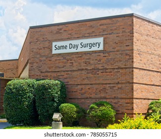 Same Day Surgery Outpatient Facility For Short Term Care And Procedures In Health Care  