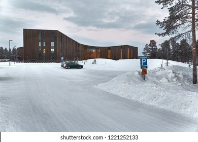 Sami Parliament And Cultural Center In Inari, FInland