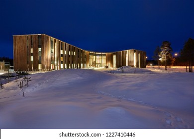 Sami Parliament And Cultural Center In Inari, FInland