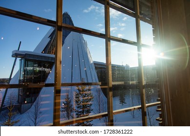 Sami Parliament In Karasjok, Lapland, Norway