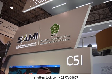 Sami Saudi Arabian Military Company Stall At Dubai Airshow 2019 