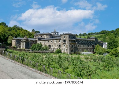 Samos Monastery In Lugo Spain