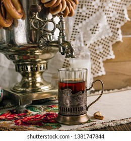 Samovar, Russian Traditional Tea Drinking