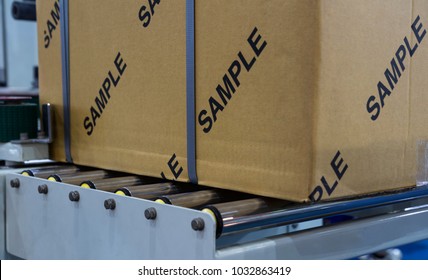 Sample Carton Box ; Sealing With Tape