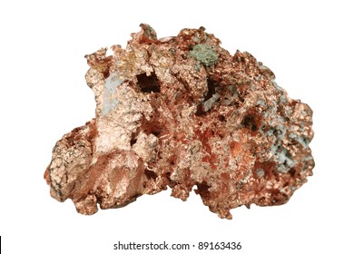 Premium Photo  Copper ingots on a white background