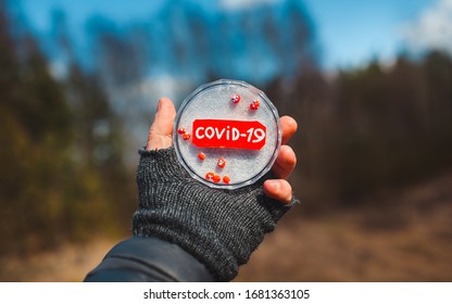 sample of coronavirus in vitro