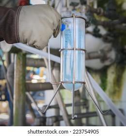 Sample Liquid Oxygen