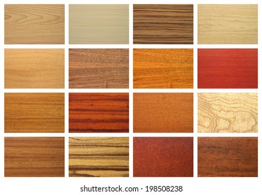 Sample Of Mixed Wood Textures