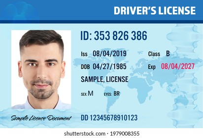 167 Sample driver's license Images, Stock Photos & Vectors | Shutterstock