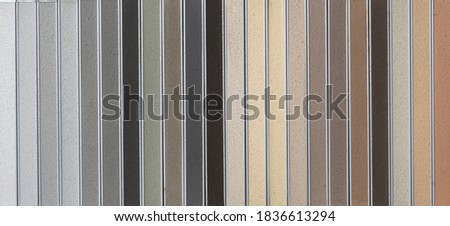 Sample multicolor grout close-up interior decor construction interior work