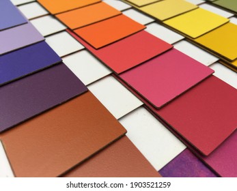 Samples Of Colourful High Pressure Laminate 