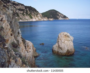 Samson Beach, Elba Island, Tuscany, Italy