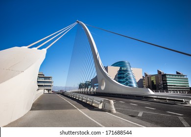 Samuel Beckett Bridge Dublin Ireland