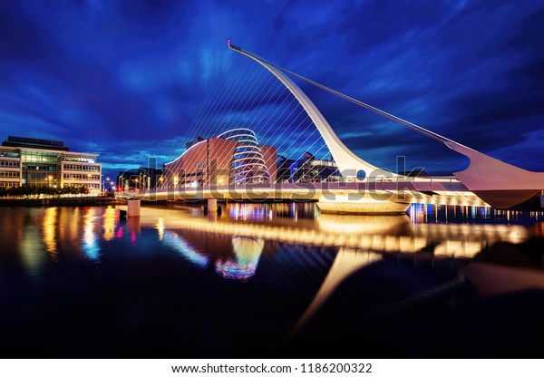 View Samuel Beckett Bridge In Dublin Images