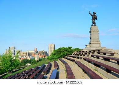 Samuel De Champlain Statue In Ottawa